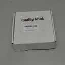 AMI PARTS DG94-03500A/Z Fit for Samsung Gas Stove Knob Replacement (5PCK) and DG94-03500U Gas Stove Knobs-Models NX60T8111SS NX60T8311SS NX60T8711SS for Samsung Oven Stove Knobs (Silver)