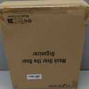 Over The Door Organizer, 8-tier Metal Door Organizer Hanging with Adjustable Baskets, Behind The Door Storage for Bedroom Closet Bathroom Pantry Cabinet Kitchen, White