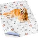 Washable Pee Pads for Dogs, Extra Large 60"x48" Super Absorbent Reusable Training Dog Pads, 100% Waterproof Non-Slip Dog Pee Pads Whelping Pads Dog Playpen Pads Extra Dog Pads Dog Mat Pet Pads