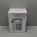 Battery Powered Air Conditioner 6000mAh,Rechargeable Small Air Conditioner for Room,Personal Air Cooler with Mist,Timer,Light,Portable Mini AC Unit Cooling Fan for Camping,Tent,Car,Desktop,Bedroom