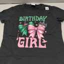 Birthday Girl Pink and Green Birthday Witch Women Girl Kids T-Shirt, XS