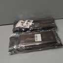 2 x Heatless Hair Curler Overnight Curl Rods for All Hair Types, Healthy and Stylish Heatless Curling Set jumbo heatless hair curler to sleep in Heatless Hair Curlers (Brown, Medium)