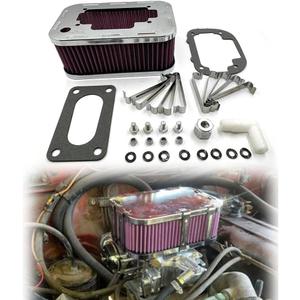 Air Filter Assembly For We-*ber 32/36 DGV DGAV DGEV Carburetor 99217.331 Washable