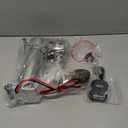 Heavy Duty 200 PSI Air horn Compressor, 1/4 NPT Train Horn/Air Ride Compressor, Fittings for 12V Train/Truck/Car,Air Suspension SILVER