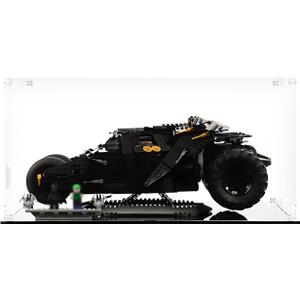 Acrylic Display Case for Lego Batman Batmobile Tumbler 76240, Dust-Proof Display Box for Lego 76240, Size: 21.6x12.99x9.84 in (NOT Included The Model)