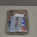 OLANLY Coffee Round Rugs for Bedroom - Machine Washable, 5 ft Circle Area Rugs for Living Room, Soft and Fluffy Shaggy Carpet for Teen Girls and Boys, Nursery Rooms, Dorms, Home Decor Aesthetic