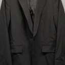 Calvin Klein Womens Suit Separate Office Wear Open-Front Blazer Black 12