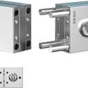 Glass Door Lock Fit for 10 mm to 12 mm Door, Sliding Glass Door Lock with 3 Keys,Double Swing Frameless Push Sliding Gate Lock (HLD-601)