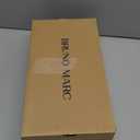 Bruno Marc Men's Arch Support Casual Slip-on Shoes Loafers for Men Non Slip Comfortable Boat Shoes (13, Black/Brown)