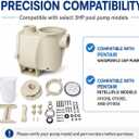 357149 Replacement Kit,Complete Wet End Replacement Kit Compatible with Pentair Whisperflo & Intelliflo 3HP Pool Pumps – Includes Pump Housing, Seal Plate, Diffuser, Basket, Hardware Kit & More