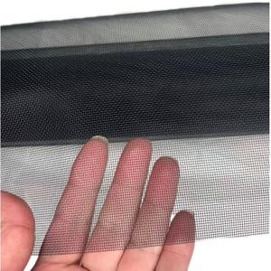 22 Mesh Black Stainless Steel Window Screen, 3.28ft x 9.84ft Electrostatic Powder Coated Mesh, Rust & Pet Proof Mosquito Insect Barrier for Windows, Doors, Patios, Easy Cut DIY Screen Replacement
