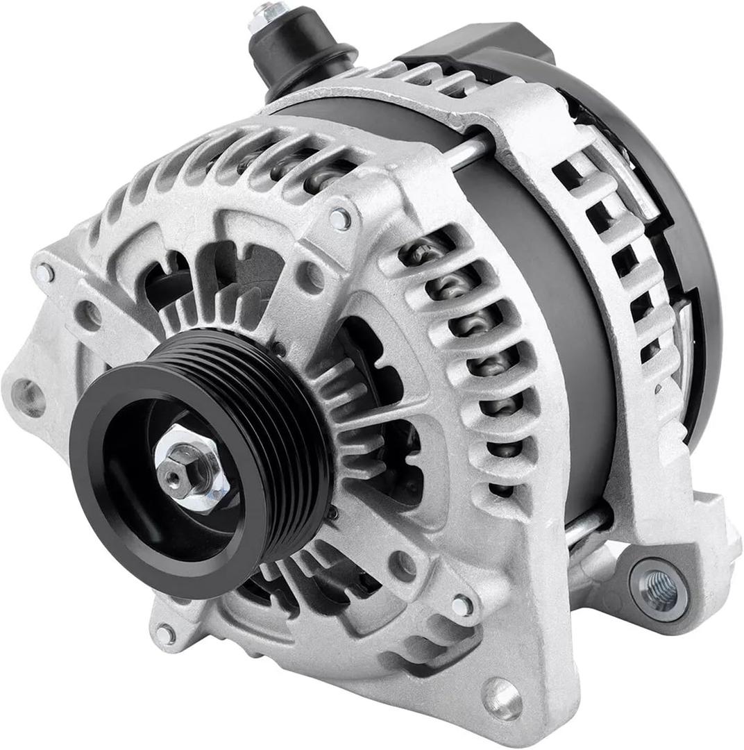Alternator Compatible with Ford F-150 2015-2020 2.7L 3.3L 3.5L V6 12V 215A 6-Groove Pulley Clockwise Replace HL3Z-10346-A FL3Z-10346-F