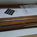 Wire Shelf Covers, Bamboo Wire Rack Covers for Pantry, Closet (4pcs, 24" W x 16" D)