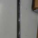 Ivilon Drapery Treatment Window Curtain Rod - Square Design 1 1/8 Rod. 48 to 86 Inch. Black