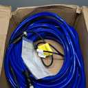 75FT Heated Water Hose for RV,-45  Anti-freezing Heated HoseElectrically Heated Hoses of Rv Accessories for Camping/Garden/Farm/Henhouse/Stble (Blue)