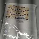 50 Large Paper Bread Bags for Homemade Bread, Bakery Bags with Window for Baked Food Packaging Storage, Sourdough Bread Bags Coffee Cookie Treat Bags with Seal Stickers