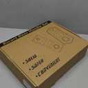 Smart Fingerprint Door Lock for Front Door  Keyless Entry Deadbolt with Handle Set, Digital Keypad, App Control, Auto Lock, Easy Install, Matte Black