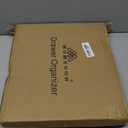 Homecor Large Utensil Organizer for Kitchen Drawer, Expandable Silverware Drawer Organizer Cooking Tray, Cutlery and Flatware Utensil Holder Kitchen Spatula Tools Storage with 3 Dividers, Grey