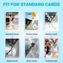 93-Pack Trading Card Protection Kit - 30 Magnetic Card Holders, 30 3"x4" Top Loaders, 30 Soft Penny Sleeves & 3 Dividers - Fits Baseball, Basketball & Versatile for Most Standard-Size Collectibles