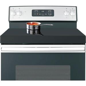 Stainless Steel Gas Stove Top Cover, Noodle Board Cooktop Cover, Kitchen Organizer for Gas and Electric Stove Range Expanding Kitchen Space, Large Size 30"x 22"x3", Black