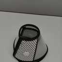 Plastic Pet Recovery Collars & Cones for Dogs and Cats After Surgery Adjustable Dog Neck Cone Surgical Elizabeth E-Collar Prevent Biting and Stop Licking Wound (S (Neck: 9.9-12.6 in))