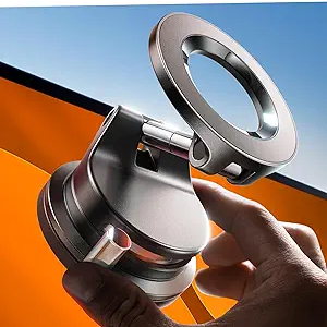 LISEN for Magsafe Car Mount, Cell Phone Holders for Your Car, Magnetic Car Accessories for Women Men Jeep Truck, Gifts for Mothers Day Him Her for iPhone 17 Pro Max 16 15 14 13 12, Samsung S26, Black