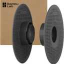 Bamboo Lab Reusable Filament Spool,Universal Detachable Refillable Empty Spool for A1,P1S,X1C,AMS(Lite),90 High Temperature Plastic Reel,3D Printer Filament Refill Roll Replacement,Black