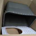 Petmate Enclosed Cat Litter Boxes with Hinged Lid and Wide Top Entry Opening, Cat Litter Box Enclosure with Filter Lid, Made in USA, Scoop not Included