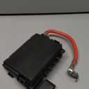 Battery Fuse Box Block Terminal 1J0937550 with 9pcs fuses Compatible with 99-04 VW Beetle Jetta Bora Golf MK4