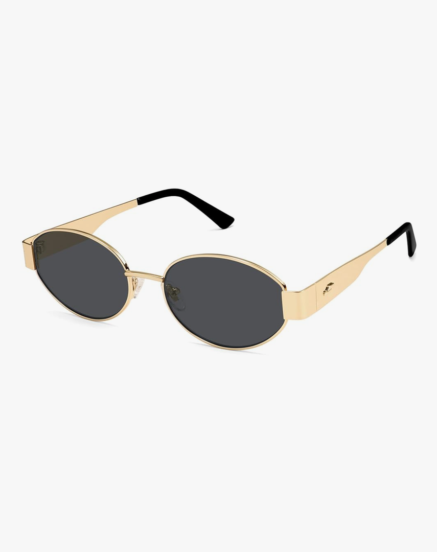 SOJOS Retro Oval Sunglasses for Women Trendy Classic Shades UV400 Protection SJ1256