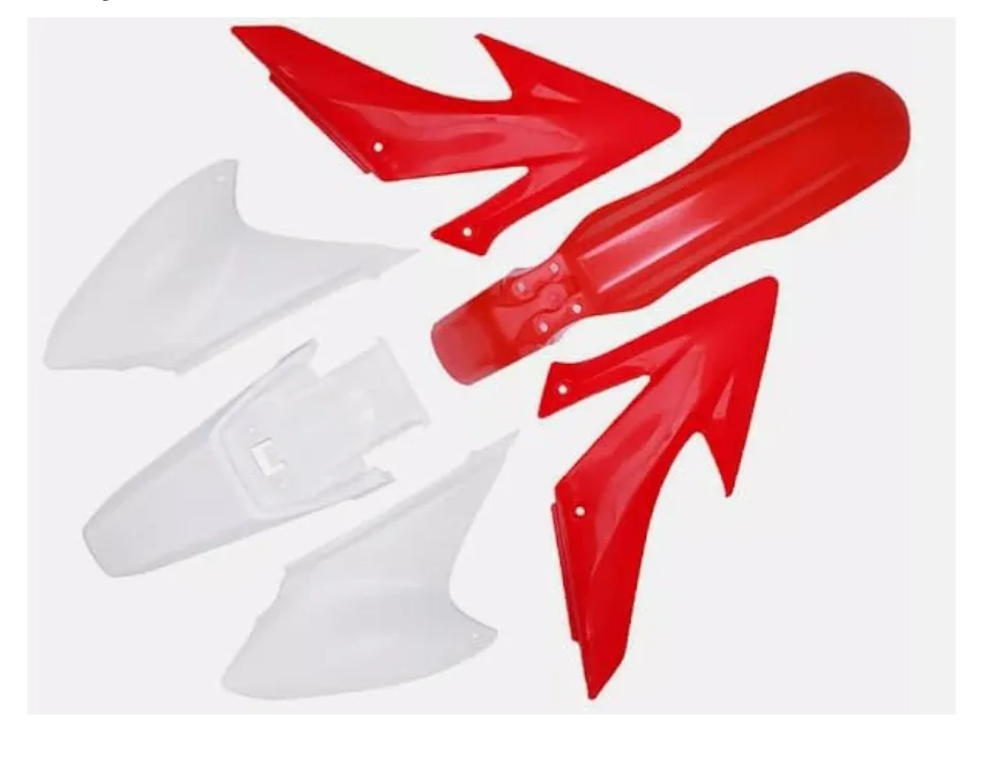 ABS Plastic Fender Fairing Body Work Kit Set For For CRF230F 15-17 Dirt Pit Bike