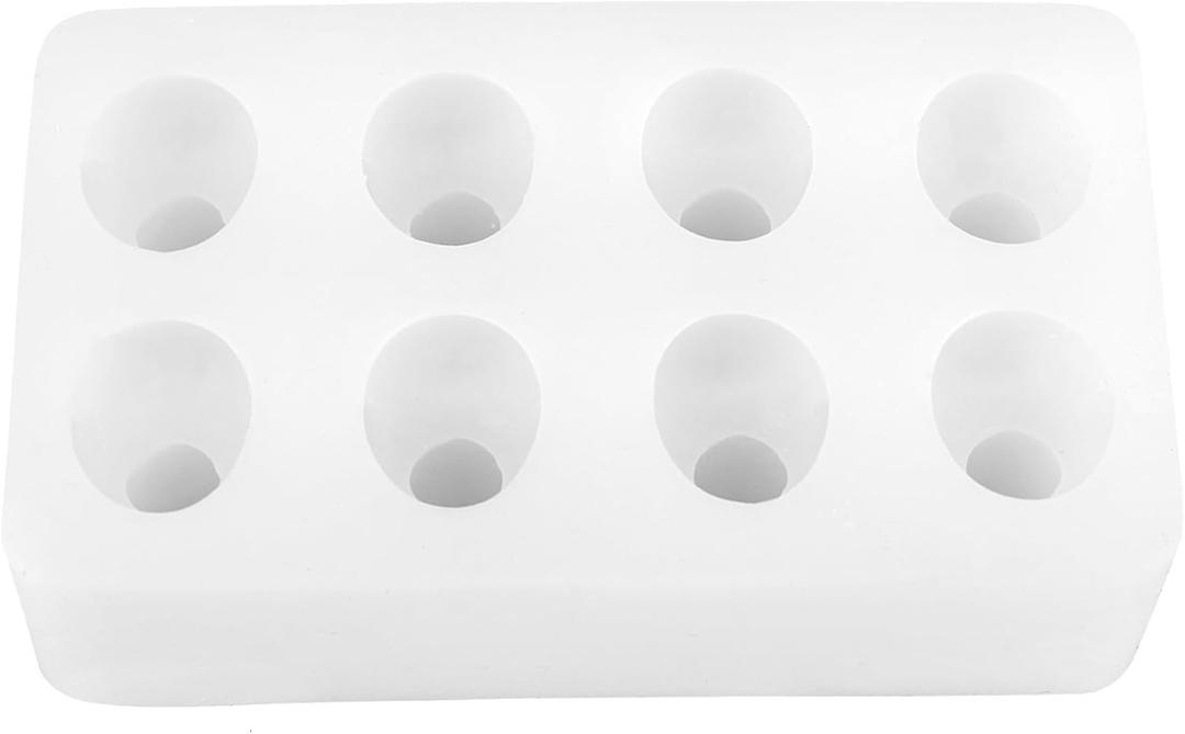 Framendino, Mini 3D Duck Fondant Silicone Chocolate Mold 8-Cavity Ducks Molds for Epoxy Resin DIY Polymer Clay Soap