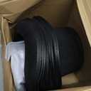 6 Sets Black Top Hat & White Formal Gloves Set for Christmas Snowman Costume Victorian Steampunk Costume Accessory for Jazz Dance Wedding 1920s Masquerade Parade Honor Guard Cosplay Party