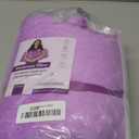 Zomaple Post Mastectomy Pillow Post Surgery  Post-Op Essentials, Breast Augmentation/Reduction & Mastectomy Recovery Supplies  Washable Cover for Comfort & Support (Standard, Lavender)