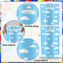 7 x Hatraky 50pcs Blue Sky and White Clouds Party Favors Bags & Goodie Bags