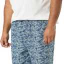 Amazon Essentials Men's Cotton Poplin Pajama Short with Cotton T-Shirt Set (White, S)