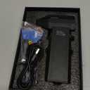 Electric Air Duster with Flashlight,180000RPM Compressed Air Duster Turbo Fan(10000mAh),Multipurpose Jet Fan,Electric Air Blower Duster with Assist Lighting, High-Speed Air Blower with 4 Gear-Black