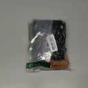 fhutpw Baby Toddler Girl Outfits Fall Winter Clothes Turtleneck Knitted Cotton Long Sleeves Tops & Button Mini Skirts Set (18-24 Months, B Black&brown)