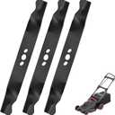 20 Inch Mulching Blade 2105300125A, Lawn Mower Blade Replacement for Daye, Hyper Tough, Murray Walk-Behind Mower Deck, Fit MNA152505 MNA152701 MNA152516, Replaces 212-9903, 355-101 (3 Pack)
