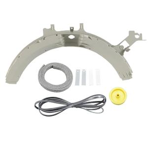 WE49X21874 Dryer Bearing Kit Compatible with GE Contains WE14M124 Bearing WE9M30 Drum Felt WE12M29 Belt WE1M1067 Bearing Slides WE1M504 Glide Slides WE12X83 Pulley Idler