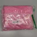 Oudain 6 Pcs Plastic Table Skirts and Stain Proof Table Cloths 54 x 108 in Plastic Tablecloth 168 x 29 in Disposable for Wedding Baby Shower Valentine Easter Party(Pink)