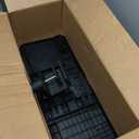 Klearlook Upgraded Adjustable Keyboard Tray for Above Desk & Under Desk Use - Ergonomic Sit-Stand Keyboard Riser with 360 Rotation, 24.4"10" Keyboard Stand with Wrist Rest & Storage Drawer - Black