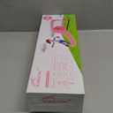 4Pcs Soccer Goals Set 2Pcs Soccer Nets 2x1.5ft 1Pcs Ball 1Pcs Pump Indoor Soccer Nets for Kids with Size 2 Toddler Soccer Ball Foldable Net with Pump Pink Purple for Children Boys Girls