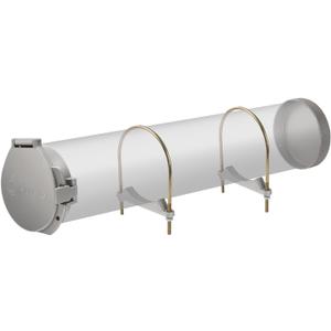 Conduit Carrier Kit Fit 6 Inch PVC Pipe Security Upgraded PVC Conduit Carrier Roof Rack Accessories for Cargo Rack Mounting Hardware Included Pipe Racks for Truck for Providing Extra Storage