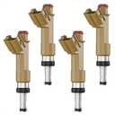Fuel Injectors Set of 4 Replacement for 1.8L 2009-2015 Toyota Corolla, 2009-2013 Toyota Matrix, 2008-2009 Scion xD, Fuel Injector Kit, Replaces 23209-09140, 23250-0T020