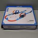 Toy Car Track Gift Set for Boys Kids Age 3-5 4-7 8-12, Long Race Tracks with 4 Action Loops and 4 High-Speed Slot Die-Cast Race Cars, 35+ Pieces Race Tracks to Create Multiple Configurations