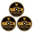 FOXBC 7-1/4 Inch 140 Tooth Fine Finish Carbon Circular Saw Blade for Plywood, OSB, Plastic, Veneer, Vinyl Wood Cutting with 5/8-Inch Diamond Arbor