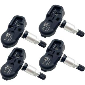 TPMS Sensor Programmed Tire Pressure Monitoring System Sensor Compatible with 2019 2020 2021 2022 2023 Forte 433MHz Set of 4 Replace# 52940-J7000