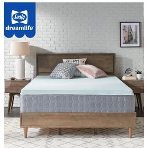 Sealy Dreamlife 1.5in Memory Foam QueenMattress Topper