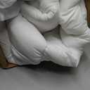 COONP King Mattress Topper, Extra Thick Pillowtop, Cooling Plush Mattress Pad Cover Cotton Top Bed Topper Protector with 8-21 Inch Deep Pocket (White)